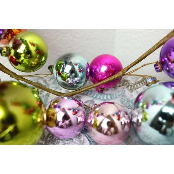 NEW RAZ Imports Multicolored Christmas Garland 4 FEET Long Holiday Decorations - Picture 4 of 10